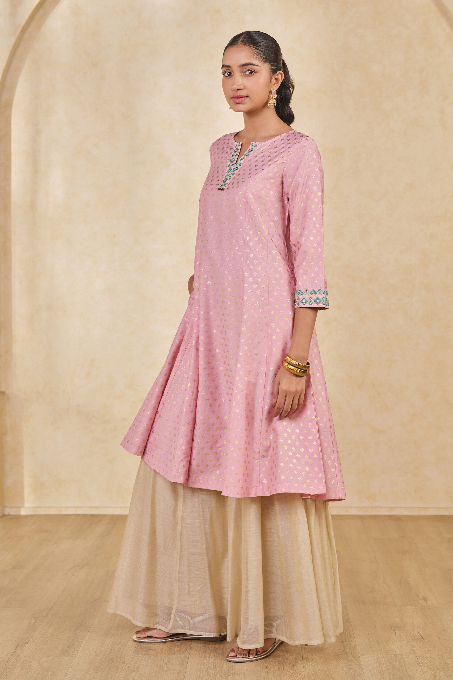 The Piku Kurta, Pink, image 3